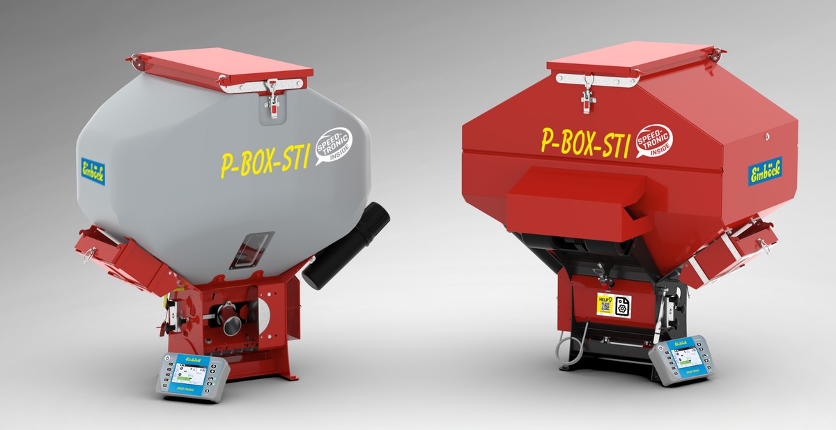 Pneumatic seeding box P-BOX-STI