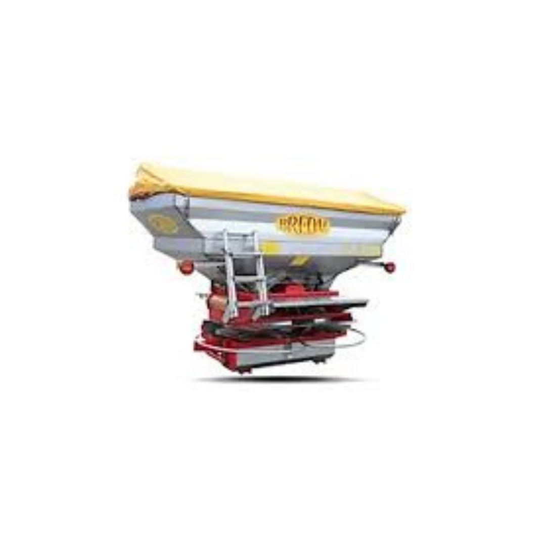 F4 Mounted fertilizer spreader with ISOBUS