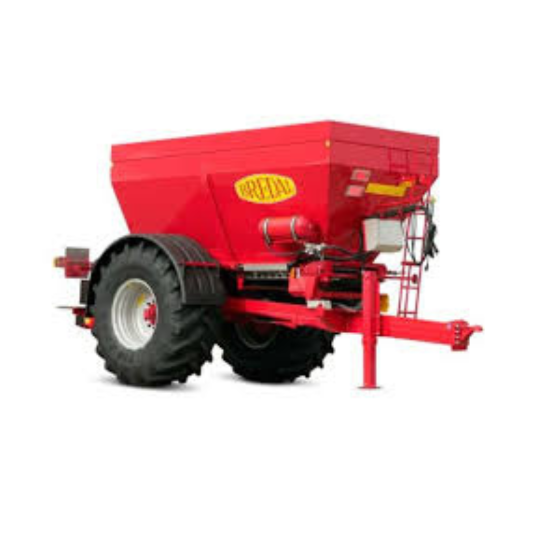 Trailed fertilizer spreader K 85